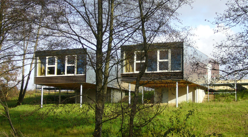 Stéphane Brulet architecte - Maison ECV02 - Vue sur les arbres