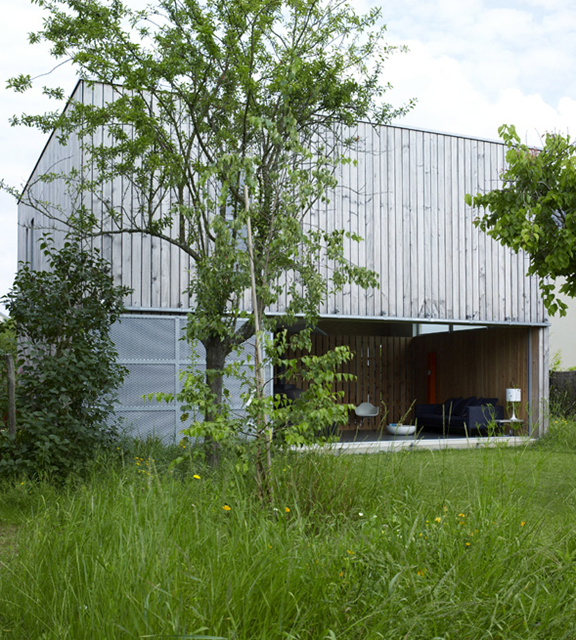 Atelier RVL architectes - Jean-Charles Liddell - MagicKub ouverte sur le jardin