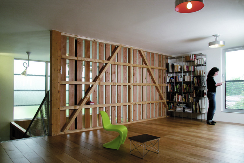 Jean-Charles Liddell - Atelier RVL architectes - MagicKub cloison bois