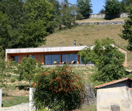 PRAX architectes - Maison bois face aux Pyrénées