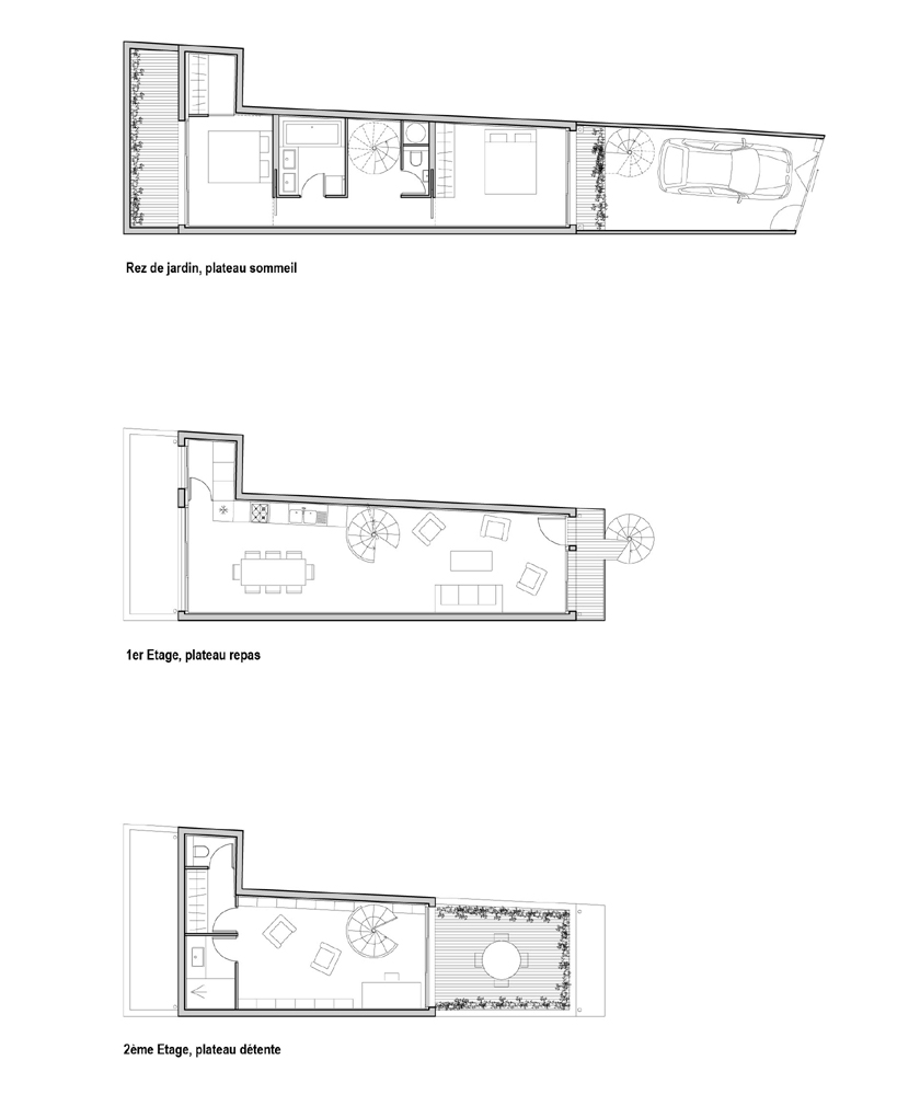 Plan de maison : Maison moderne et économique