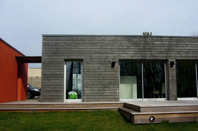 Brulet Stéphane Architecture - Maison contemporaine KL01- Entrée