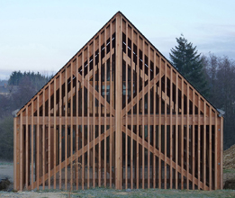 RVL architectes – Grange contemporaine en bois