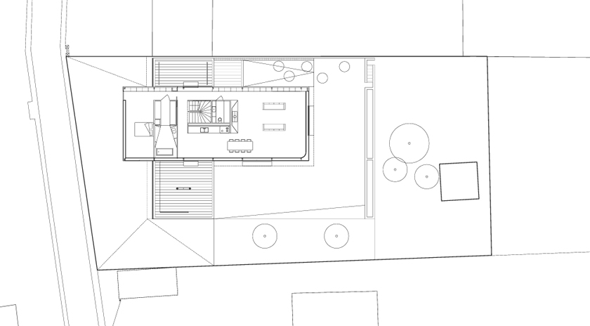 Maison R - Colboc Franzen & associés - Rez-de-jardin