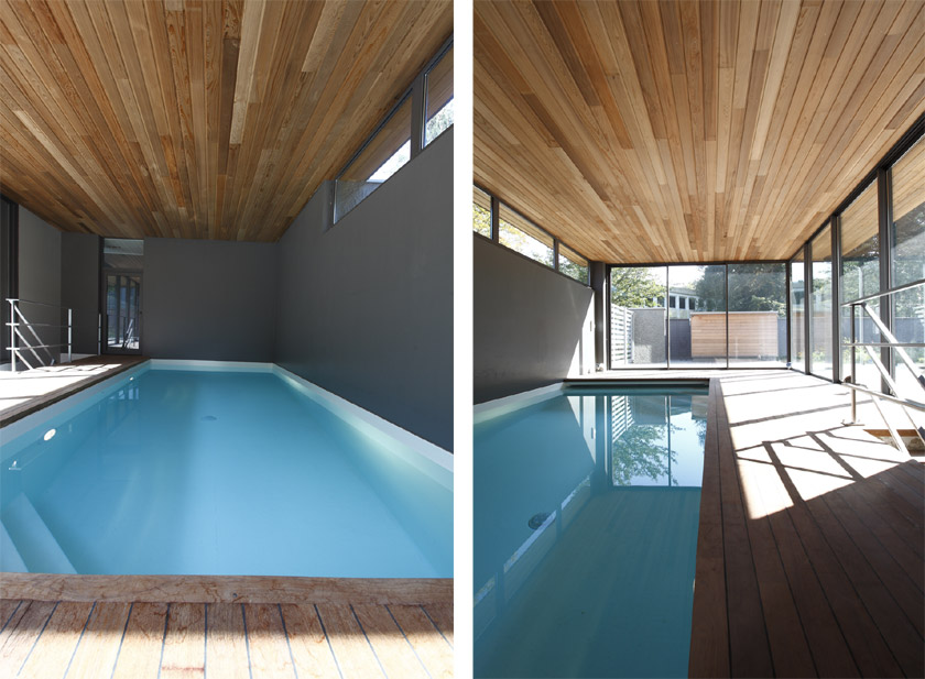 Piscine intérieure - apla sarl architecture - Laure Pettier