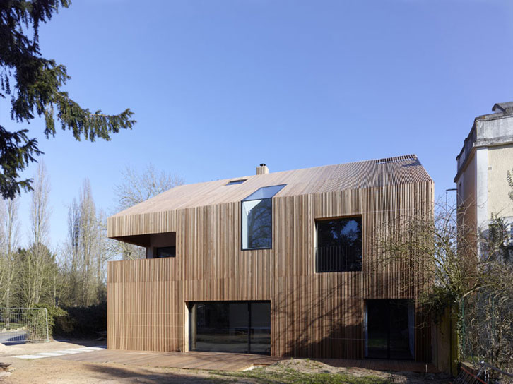 Avenier & Cornejo architectes - Maison2G - Face jardin