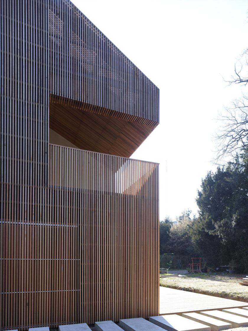 Maison2G - Avenier & Cornejo architectes - Terrasse intégrée