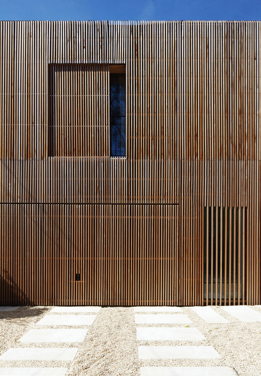Maison2G - Avenier & Cornejo architectes - Détail bois