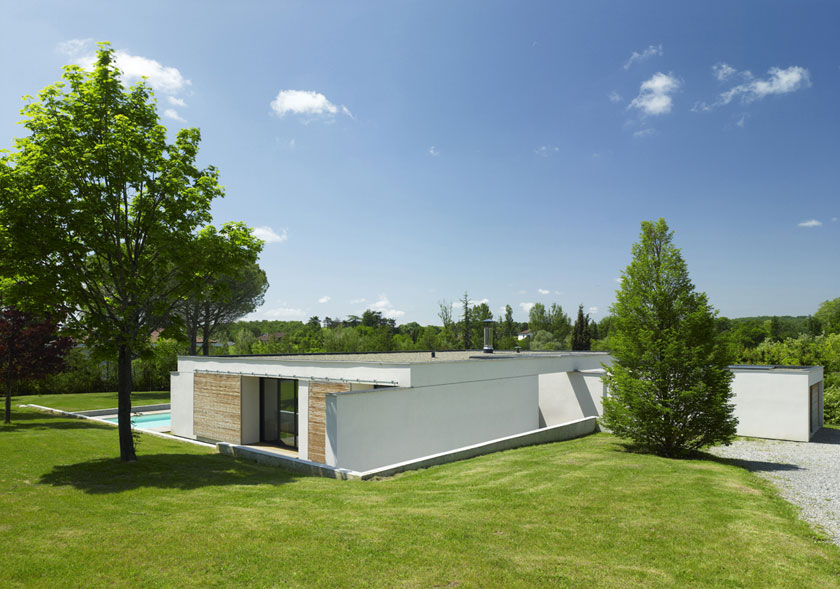 Maison C - Prax architectes - Vue arrière