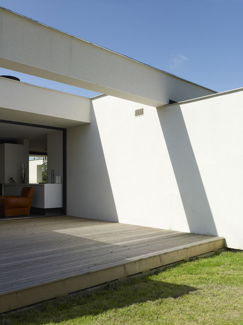 Maison C - Prax architectes - Terrasse protégée