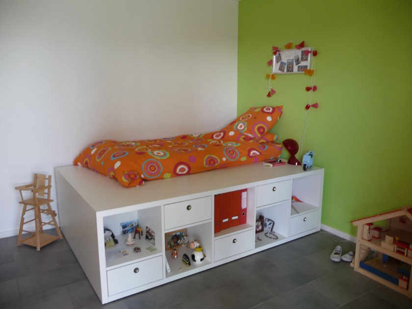 Maison C - Prax architectes - Chambre d'enfant