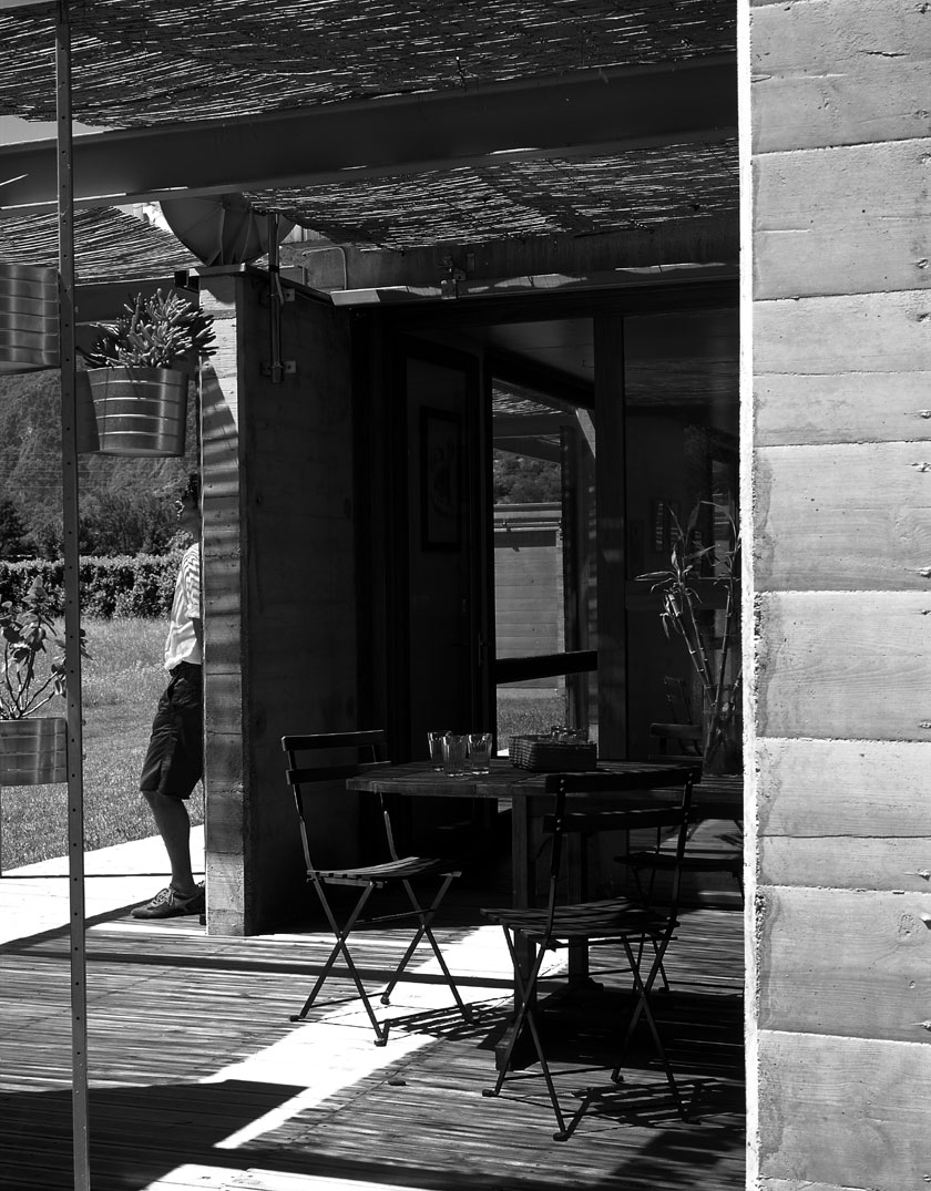 Ambiance zen des terrasses intégrées