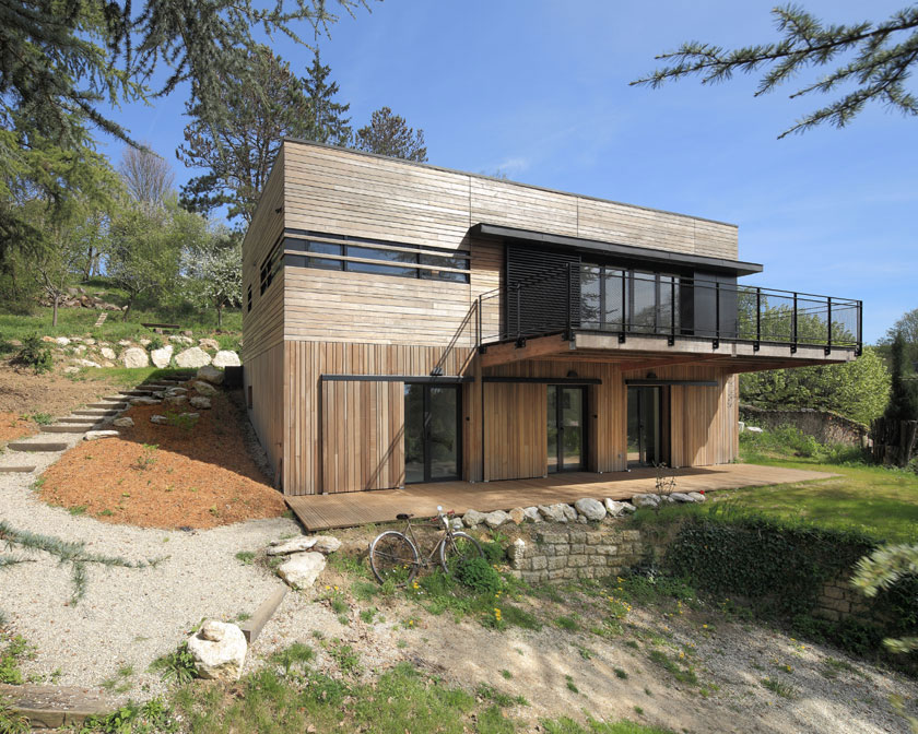 Maison MRZS - AAGB Atelier d'architecture Gilles Bertrand