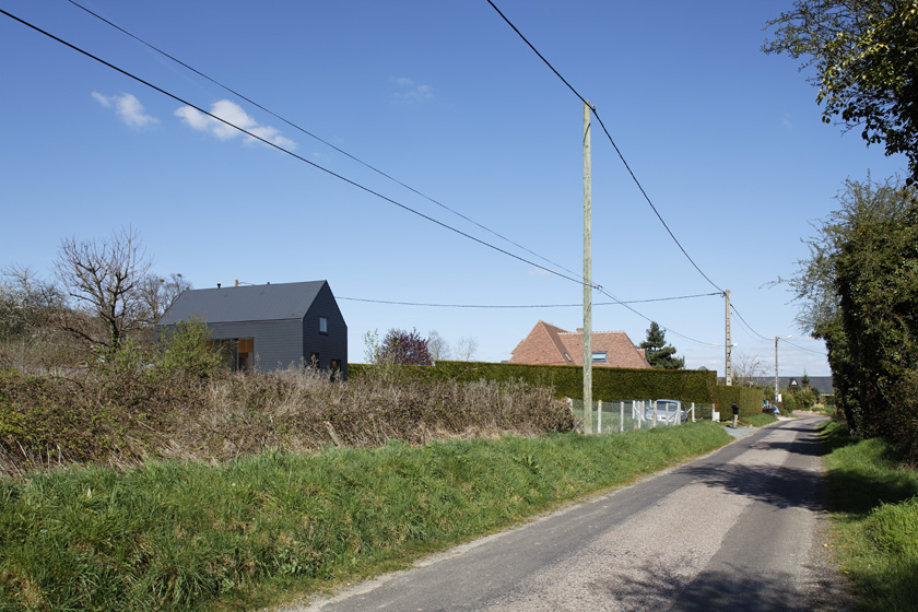 Lode architecture - Maison G vue de la route