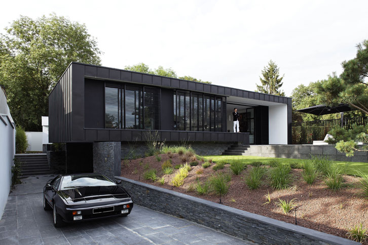 Lode architecture - Maison contemporaine en Ile-de-France