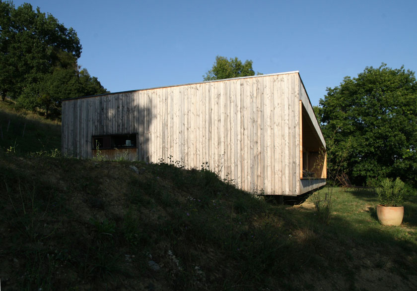 Maison P3 - Prax architectes - Vue de côté