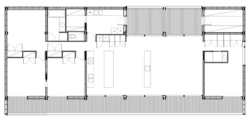 Maison P3 - Prax architectes - PLAN