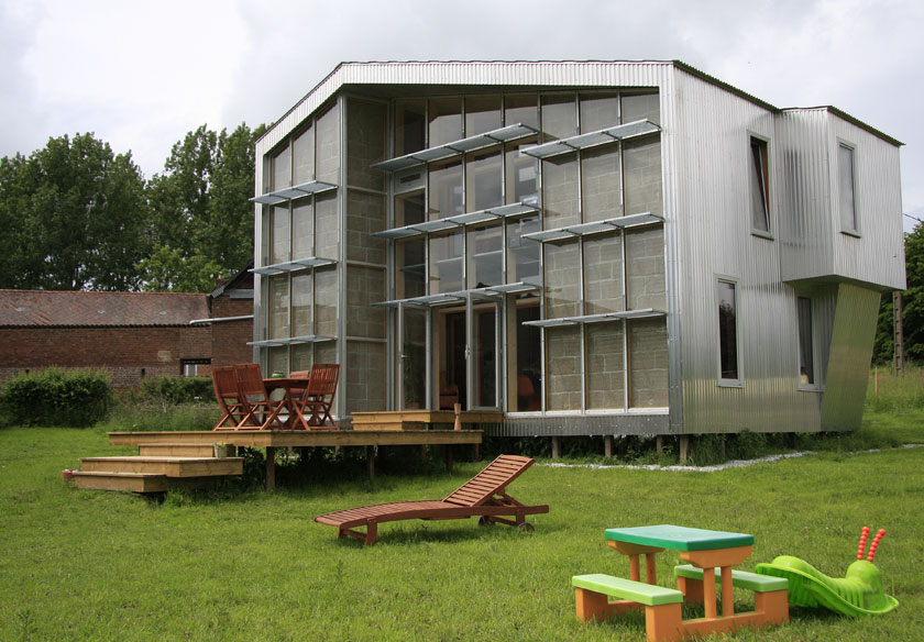 WILD architecture - Maison Coquille vue Sud