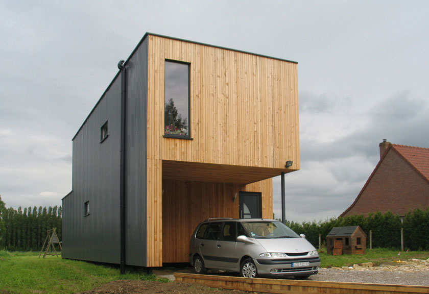 WILD architecture - Maison sur le ruisseau