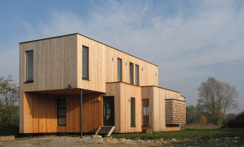 WILD architecture - Bardage bois en façade Sud