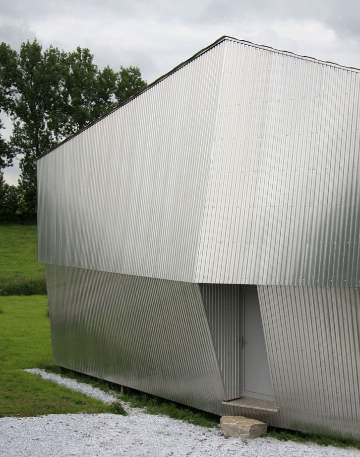 WILD architecture - Maison Coquille - Bardage métallique