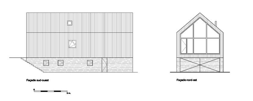 Géraud architecte - Chalet - FACADES