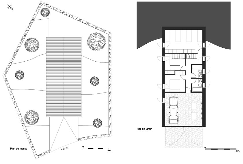 Géraud architecte - Chalet - PLANS 01