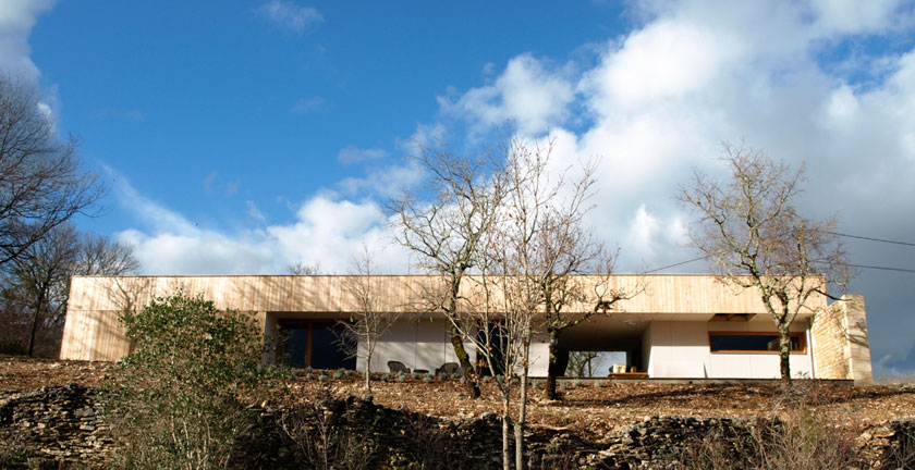 Yann Ouvrieux architecte - Maison B façade Sud