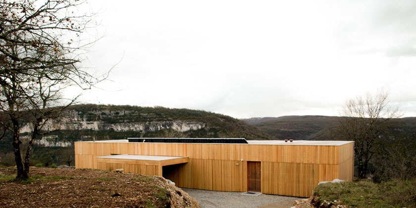 Yann Ouvrieux architecte - Arrière de la Maison B