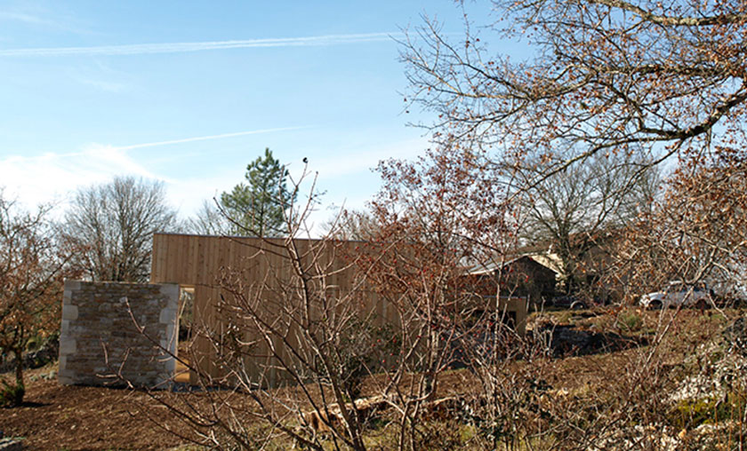 Yann Ouvrieux architecte - Maison bois à Marcilhac (46)