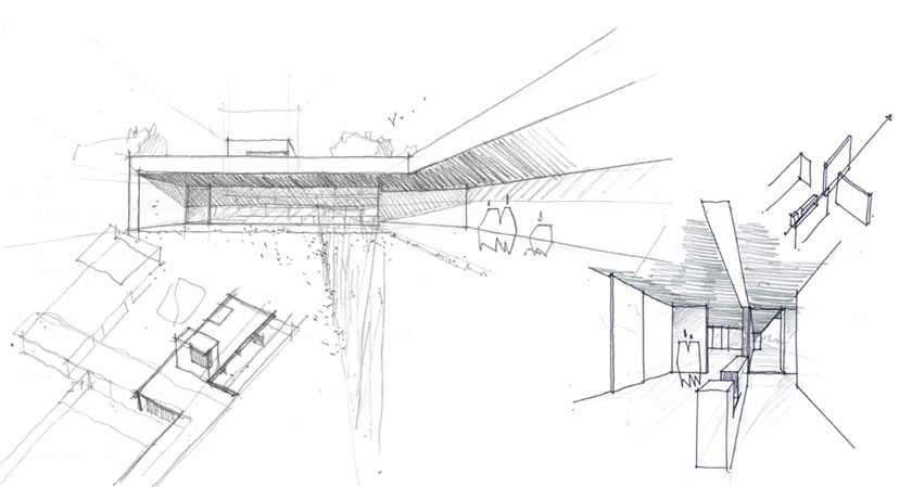 BOA architecte - Maison V - Croquis