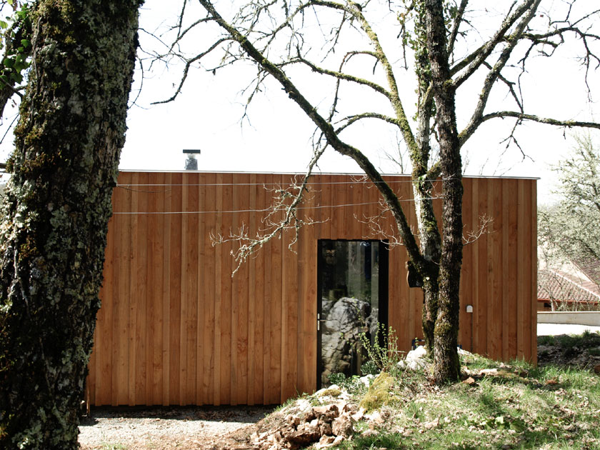 Maison P - Yann Ouvrieux architecte - Façade Est